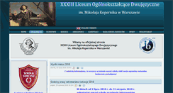 Desktop Screenshot of kopernik.edu.pl