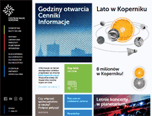Tablet Screenshot of kopernik.org.pl